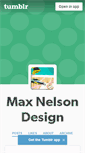 Mobile Screenshot of maxnelsondesign.com